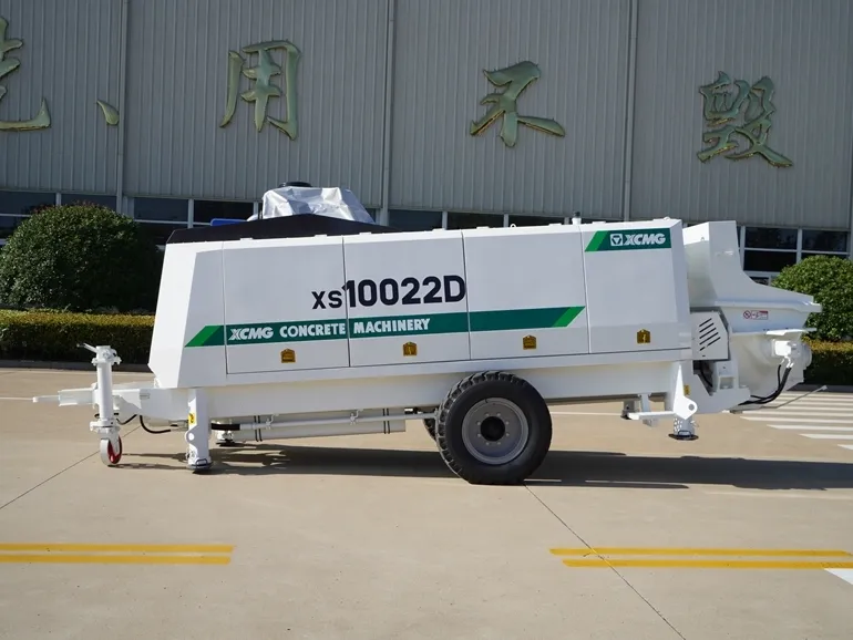 Стационарный бетононасос XCMG XS10022D - официальное фото с завода в Китае 0