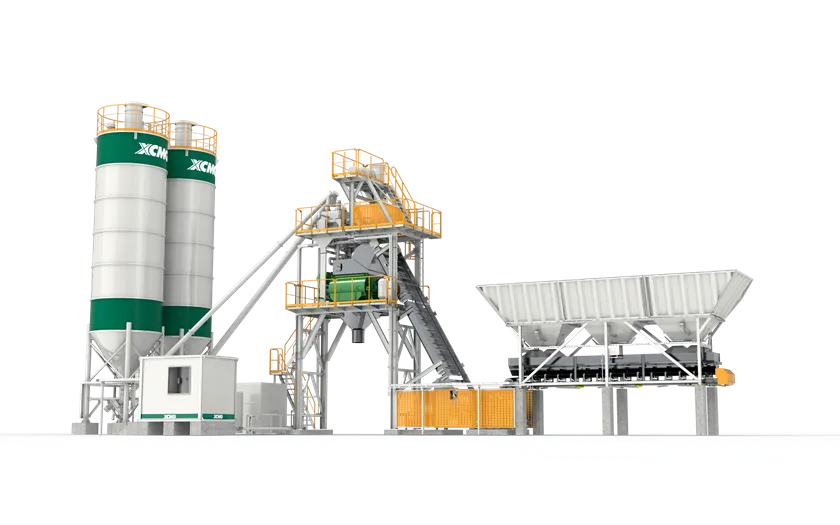Скиповая бетоносмесительная установка XCMG XS1.5E - официальное фото от дистрибьютора в РФ 0