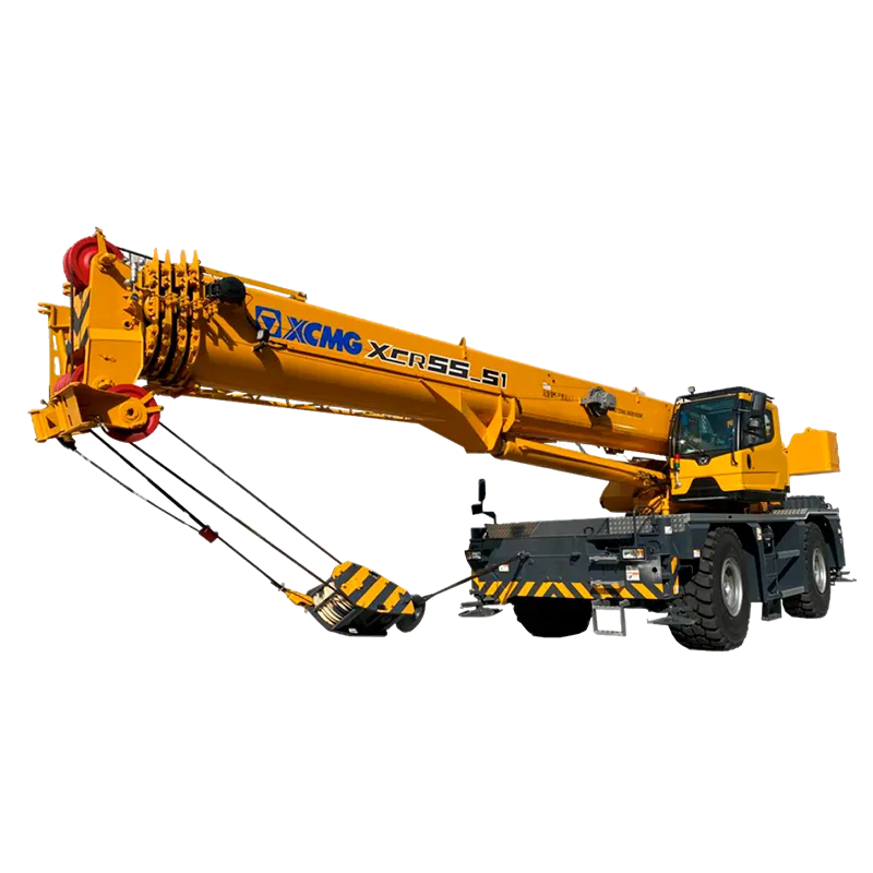 Короткобазный кран XCMG XCR55_S1 - официальное фото с завода