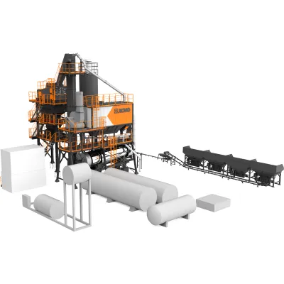 Асфальтосмесительный завод XCMG XAP83R - официальная картинка от поставщика