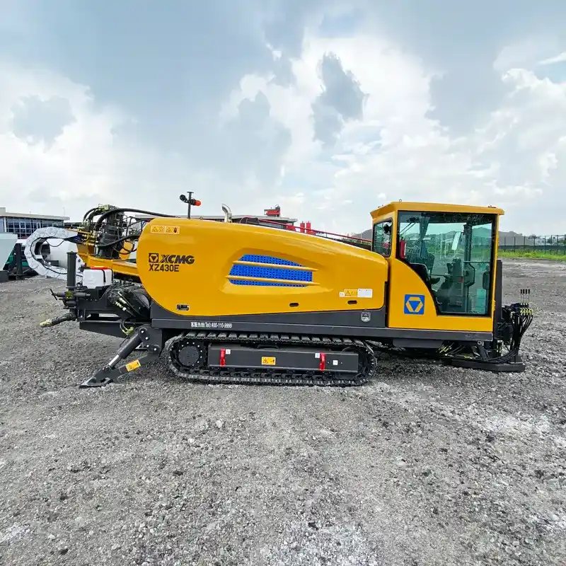Мощность установки ГНБ XCMG XZ430E — вид на силовую установку 1