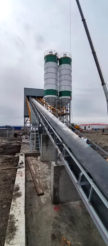 Стационарная бетоносмесительная установка XCMG XS2.0B - официальное изображение от дистрибьютора 1