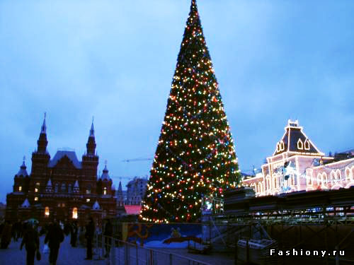 Новогодняя ёлка в Москве - 