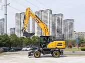 Колесный экскаватор XCMG XE210WG - оф. изображение от представителя в РФ 7