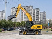 Колесный экскаватор XCMG XE210WG - оф. изображение от представителя в РФ 9