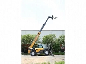 Телескопический погрузчик XT4014K на стройплощадке – грузоподъёмность 4 т 6
